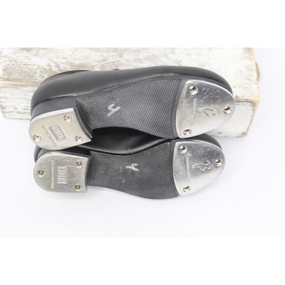 Dance Dancewear TAP Shoes Size 11M Black by Dance Now Bloch Techno tap #8 - Picture 8 of 12